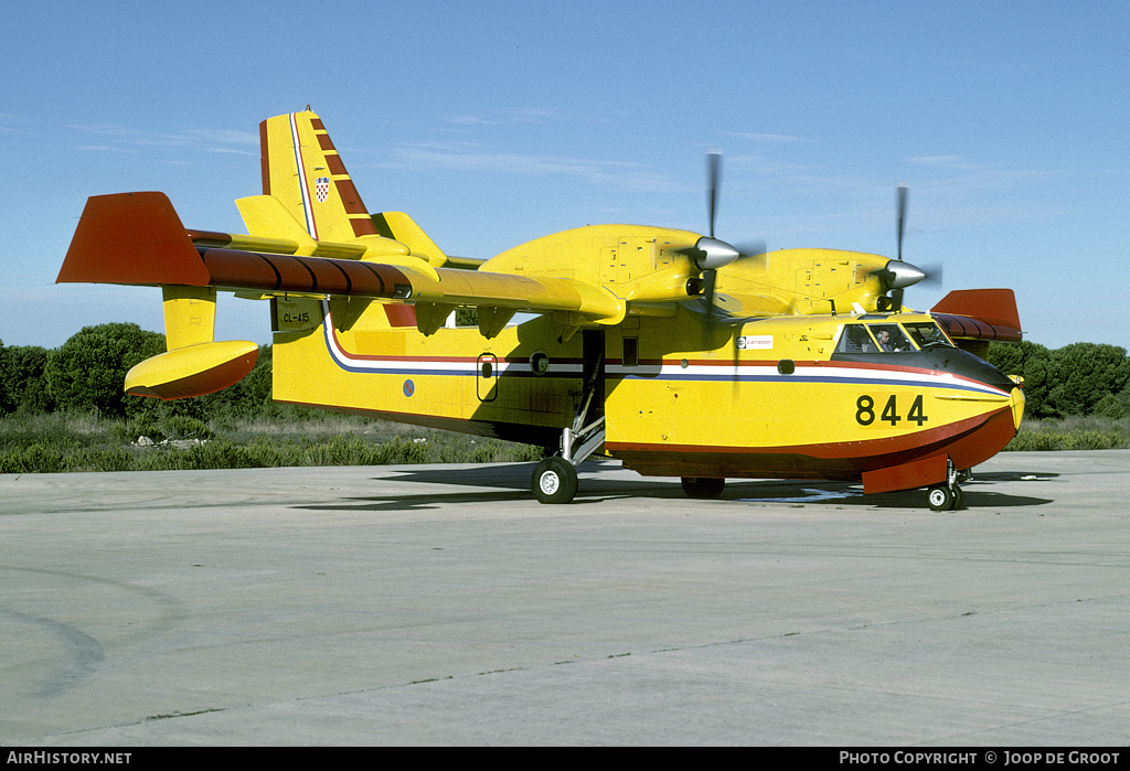Aircraft Photo of 844 | Canadair CL-415 (CL-215-6B11) | Croatia - Air Force | AirHistory.net #61125
