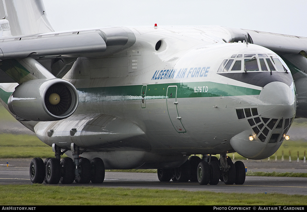 Aircraft Photo of 7T-WID | Ilyushin Il-76TD | Algeria - Air Force | AirHistory.net #61126