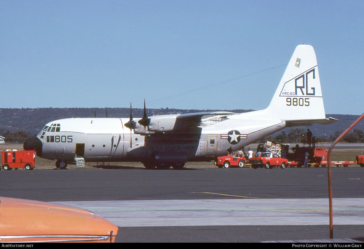 Aircraft Photo of 149805 / 9805 | Lockheed C-130F Hercules | USA - Navy | AirHistory.net #61140