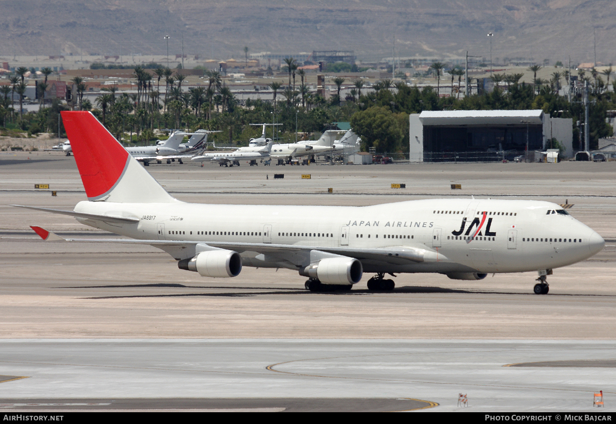 Aircraft Photo of JA8917 | Boeing 747-446 | Japan Airlines - JAL | AirHistory.net #61152