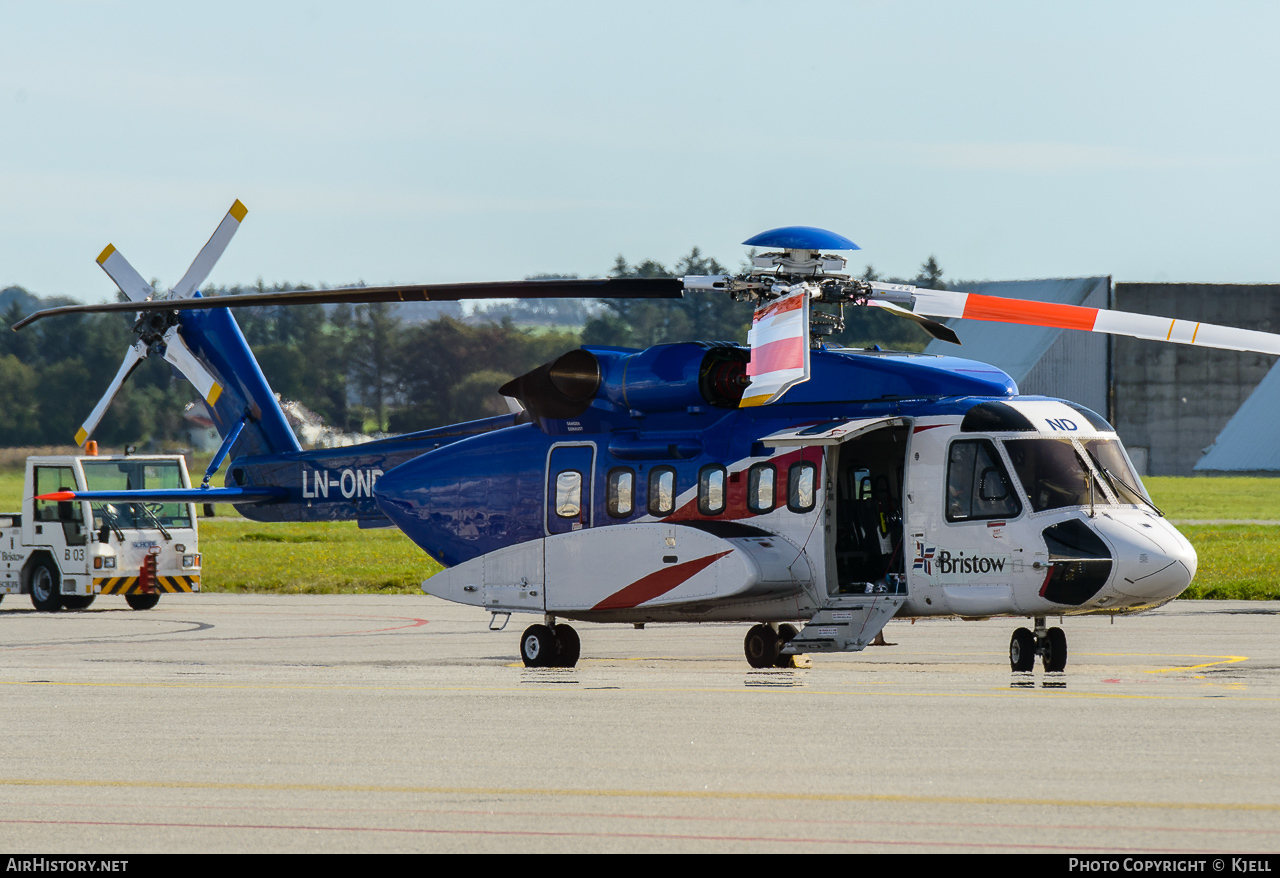 Aircraft Photo of LN-OND | Sikorsky S-92A | Bristow Helicopters | AirHistory.net #61166