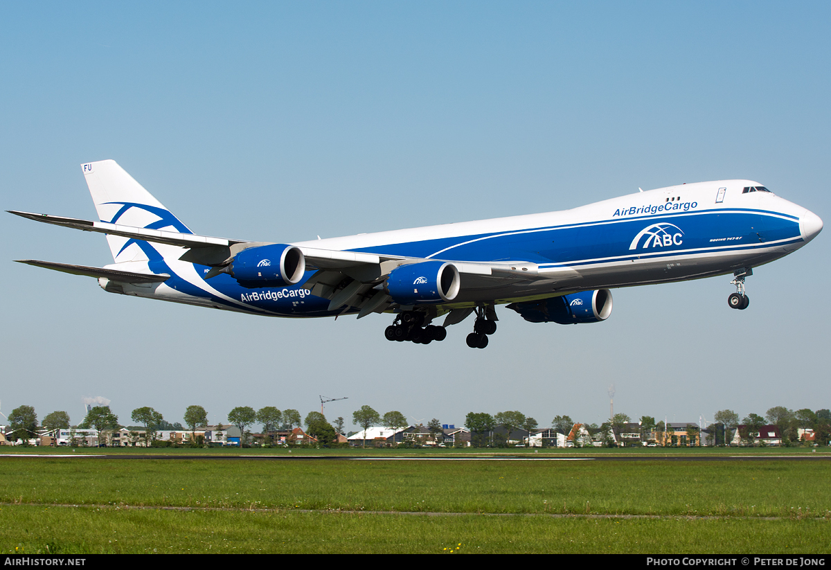 Aircraft Photo of VQ-BFU | Boeing 747-83QF/SCD | ABC - AirBridgeCargo Airlines | AirHistory.net #61171