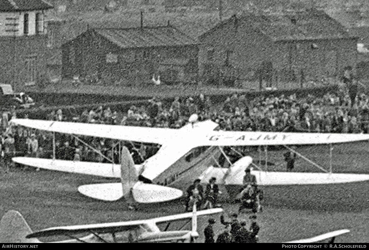 Aircraft Photo of G-AJMY | De Havilland D.H. 89A Dragon Rapide | Melba Airways | AirHistory.net #61190