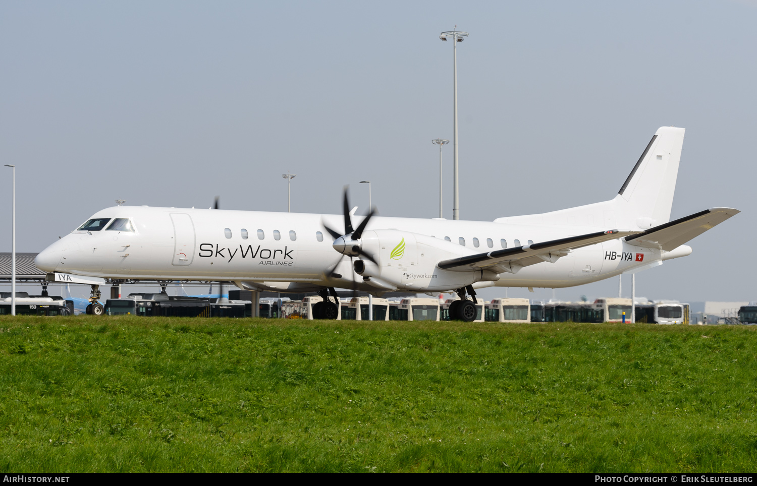 Aircraft Photo of HB-IYA | Saab 2000 | SkyWork Airlines | AirHistory.net #61198