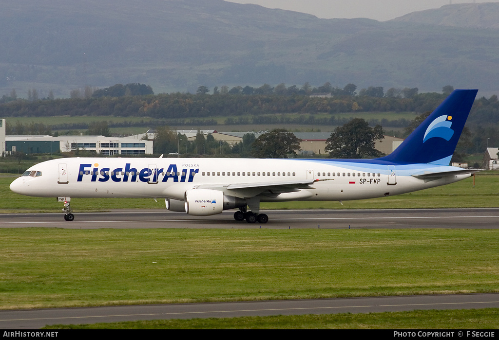 Aircraft Photo of SP-FVP | Boeing 757-2Q8 | Fischer Air Polska | AirHistory.net #61215