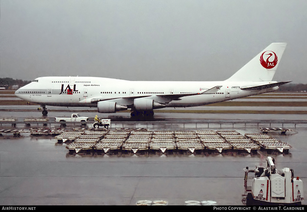 Aircraft Photo of JA8078 | Boeing 747-446 | Japan Airlines - JAL | AirHistory.net #61228