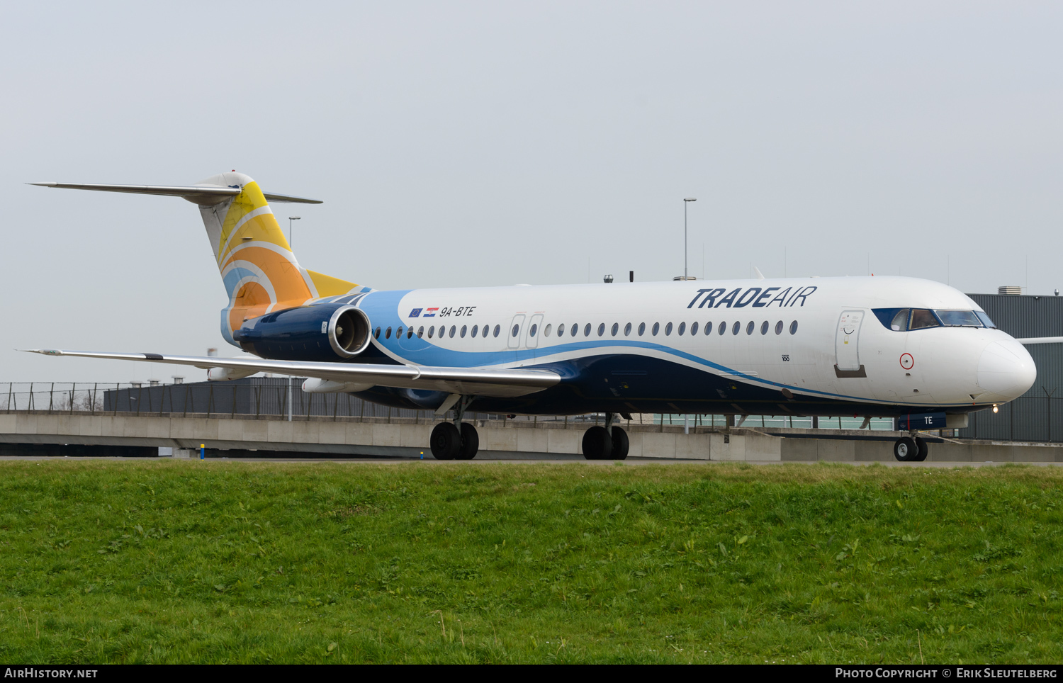 Aircraft Photo of 9A-BTE | Fokker 100 (F28-0100) | Trade Air | AirHistory.net #61233