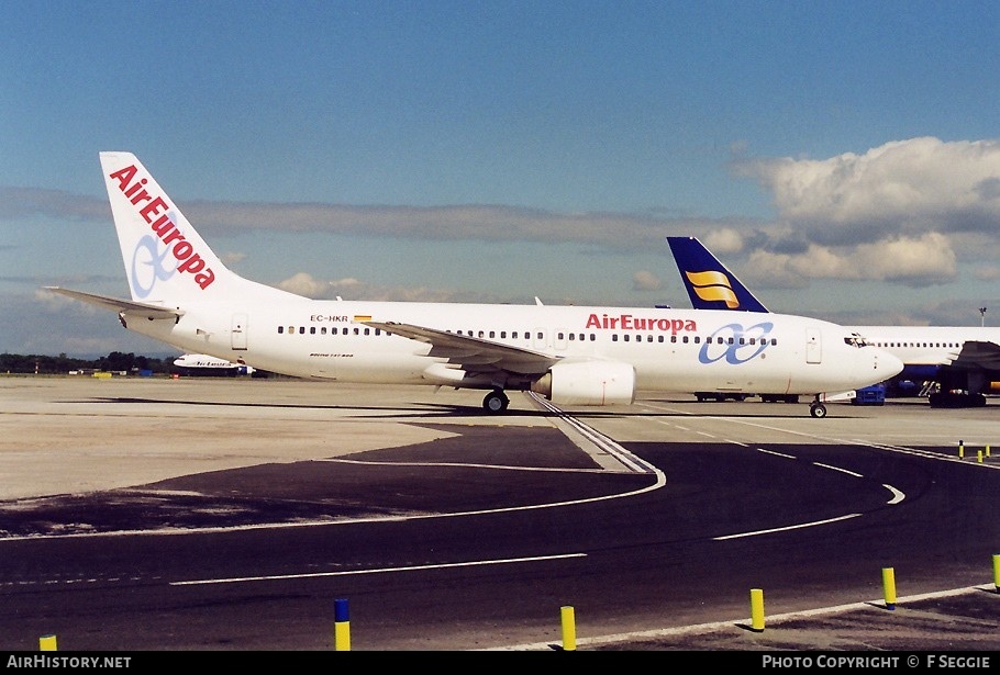 Aircraft Photo of EC-HKR | Boeing 737-85P | Air Europa | AirHistory.net #61239