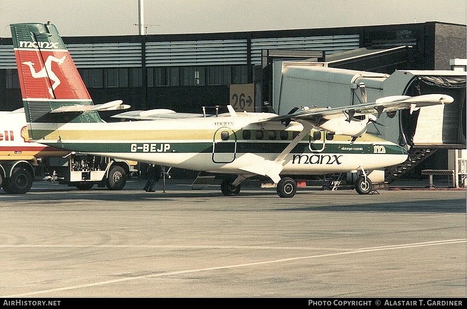 Aircraft Photo of G-BEJP | De Havilland Canada DHC-6-310 Twin Otter | Manx Airlines | AirHistory.net #61256