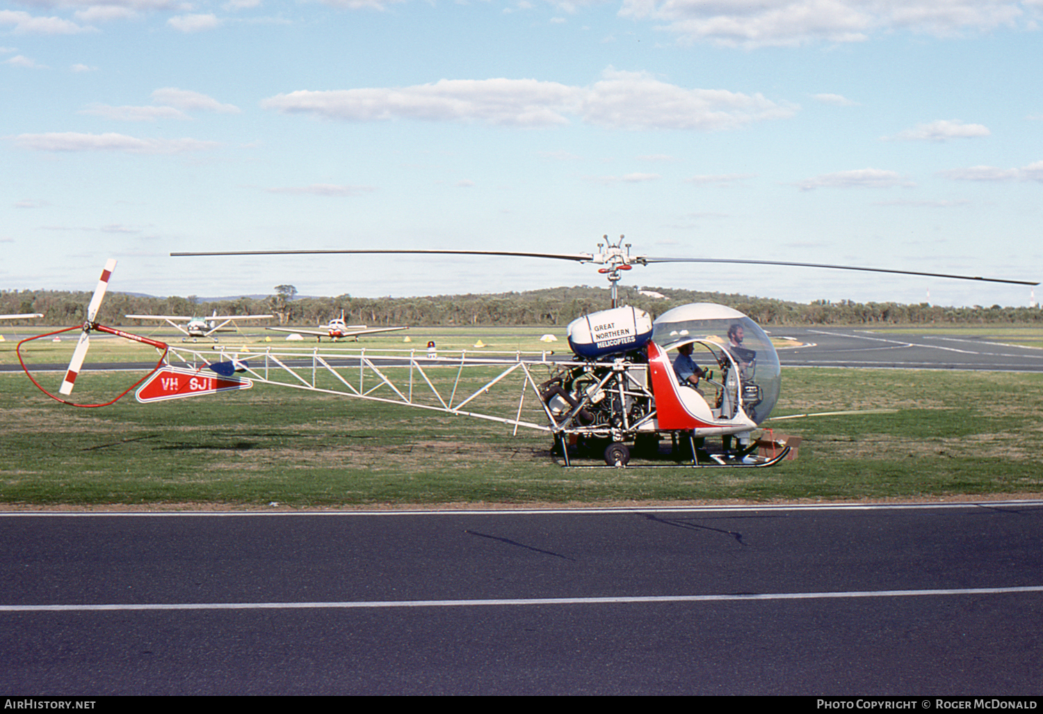 Aircraft Photo of VH-SJI | Bell 47G-3B | Great Northern Helicopters | AirHistory.net #61268