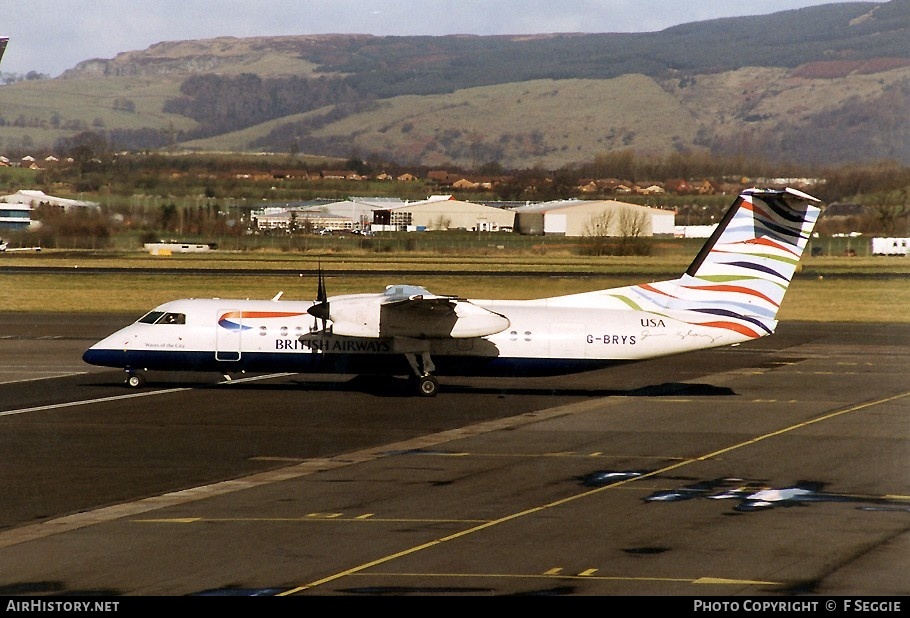 Aircraft Photo of G-BRYS | De Havilland Canada DHC-8-311 Dash 8 | British Airways | AirHistory.net #61273