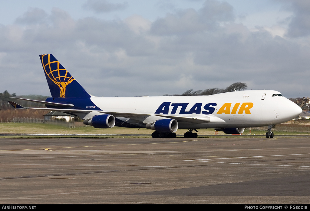 Aircraft Photo of N499MC | Boeing 747-47UF/SCD | Atlas Air | AirHistory.net #61289