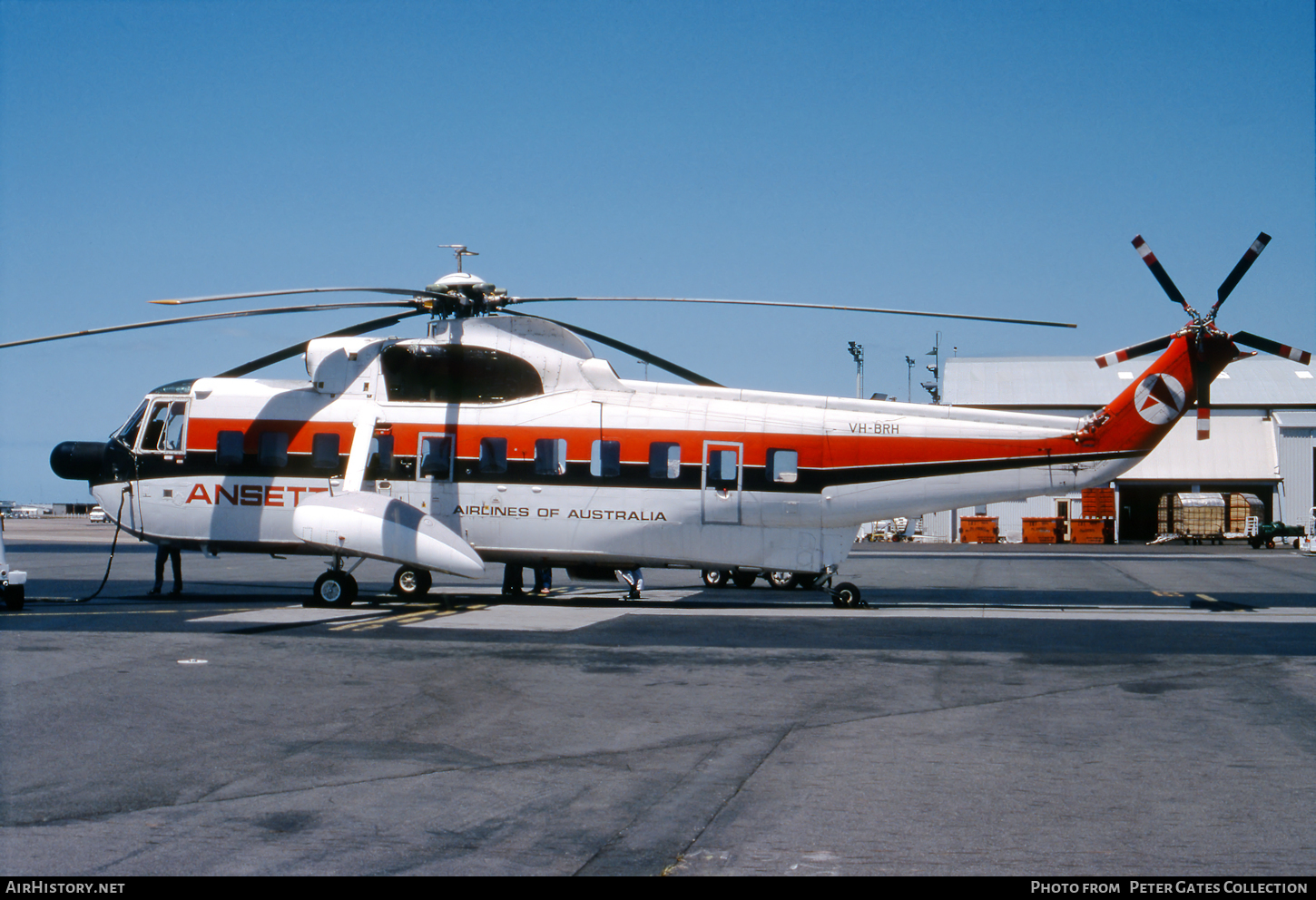 Aircraft Photo of VH-BRH | Sikorsky S-61N | Ansett Airlines of Australia | AirHistory.net #61295