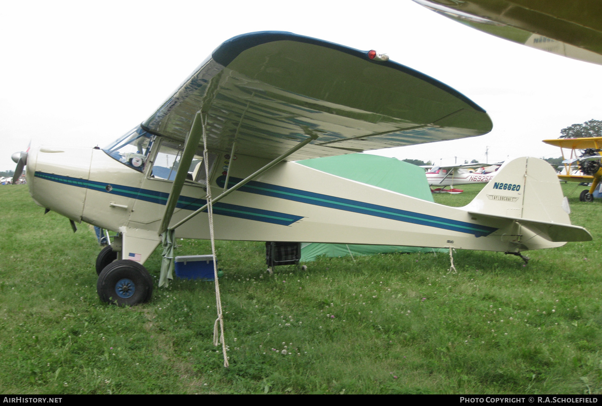 Aircraft Photo of N26620 | Taylorcraft BF-65 | AirHistory.net #61309