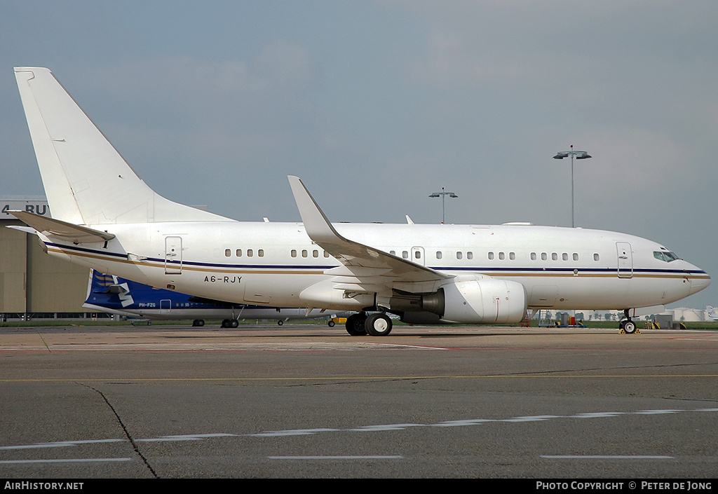 Aircraft Photo of A6-RJY | Boeing 737-7Z5 BBJ | AirHistory.net #61317