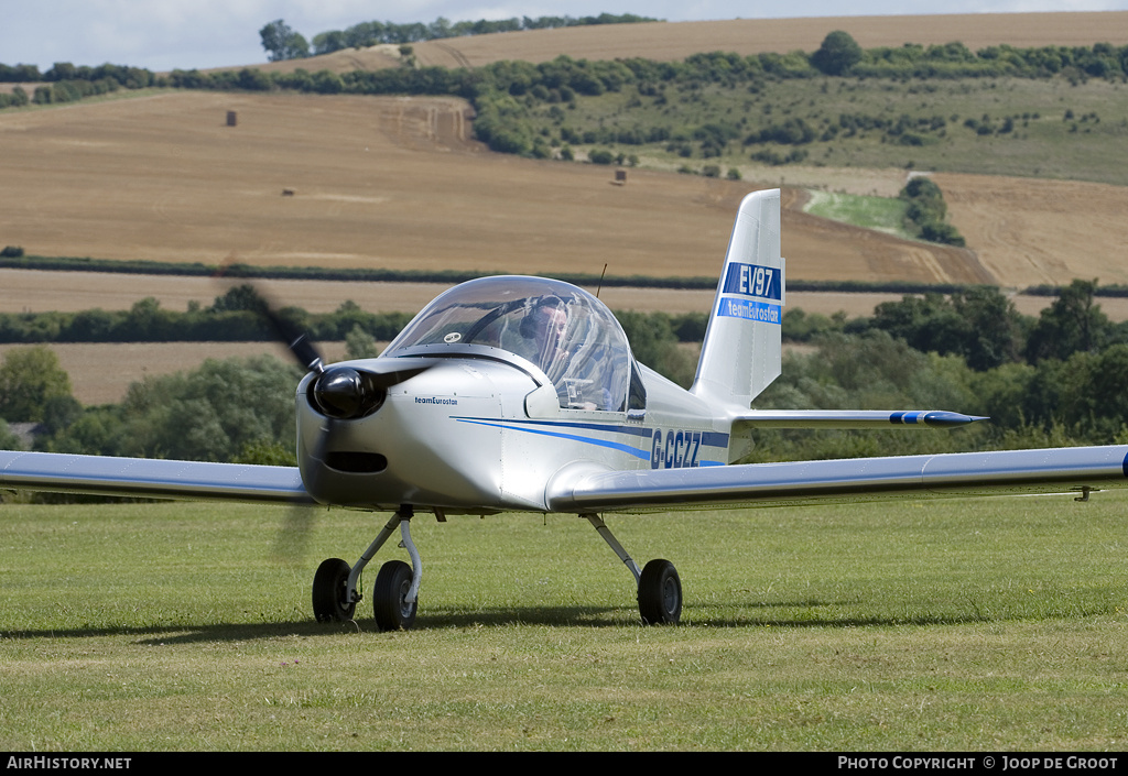 Aircraft Photo of G-CCZZ | Evektor-Aerotechnik EV-97 Eurostar | AirHistory.net #61358