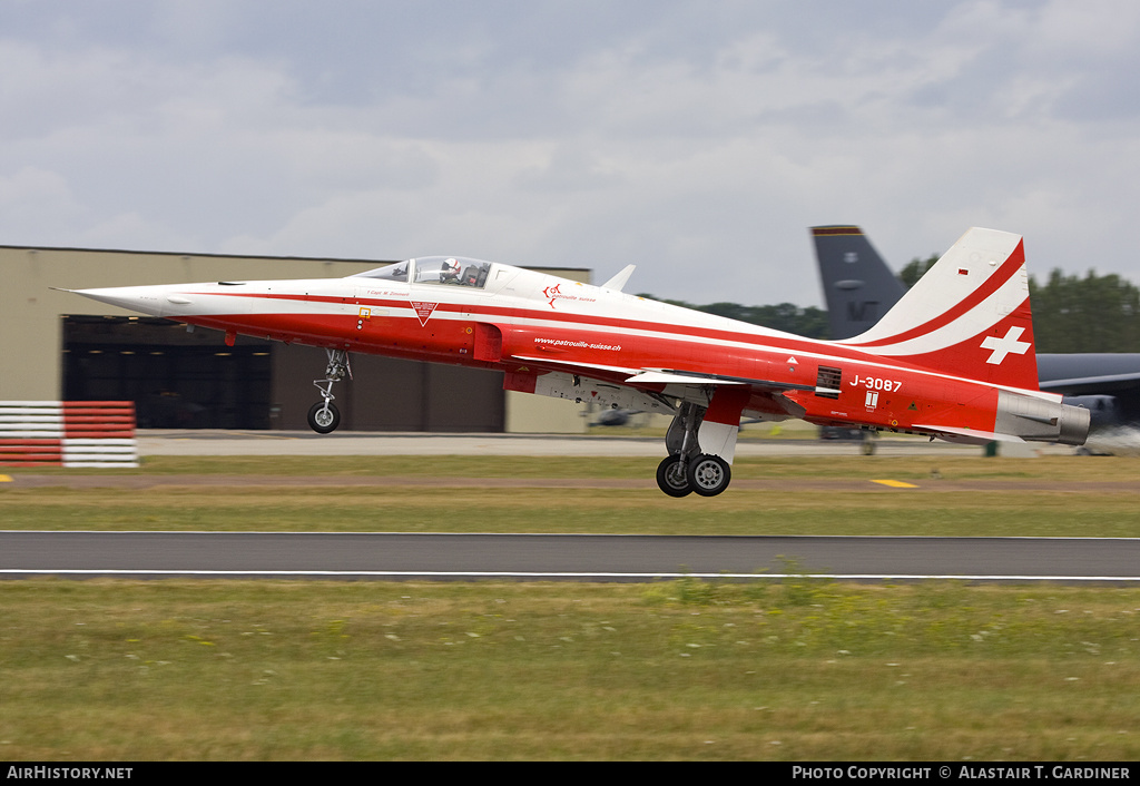 Aircraft Photo of J-3087 | Northrop F-5E Tiger II | Switzerland - Air Force | AirHistory.net #61360