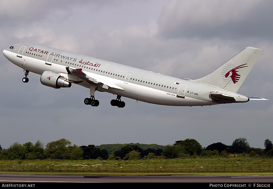 Aircraft Photo of A7-ABX | Airbus A300B4-622R | Qatar Airways | AirHistory.net #61377