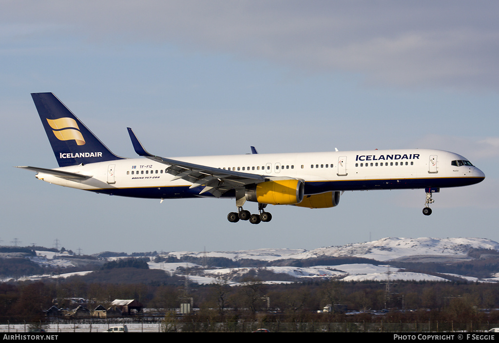 Aircraft Photo of TF-FIZ | Boeing 757-256 | Icelandair | AirHistory.net #61384