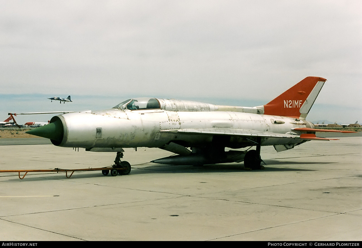 Aircraft Photo of N21MF | Mikoyan-Gurevich MiG-21PF | AirHistory.net #61387