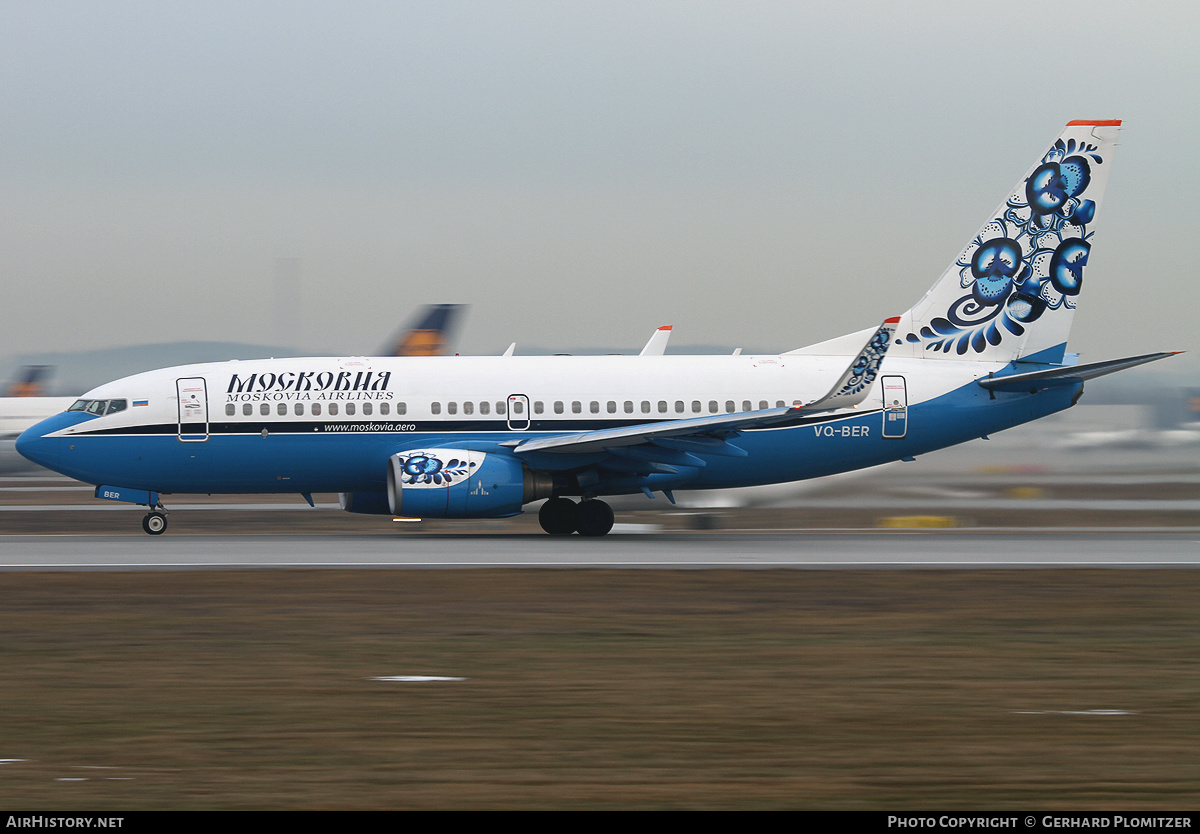 Aircraft Photo of VQ-BER | Boeing 737-7L9 | Moskovia Airlines | AirHistory.net #61389