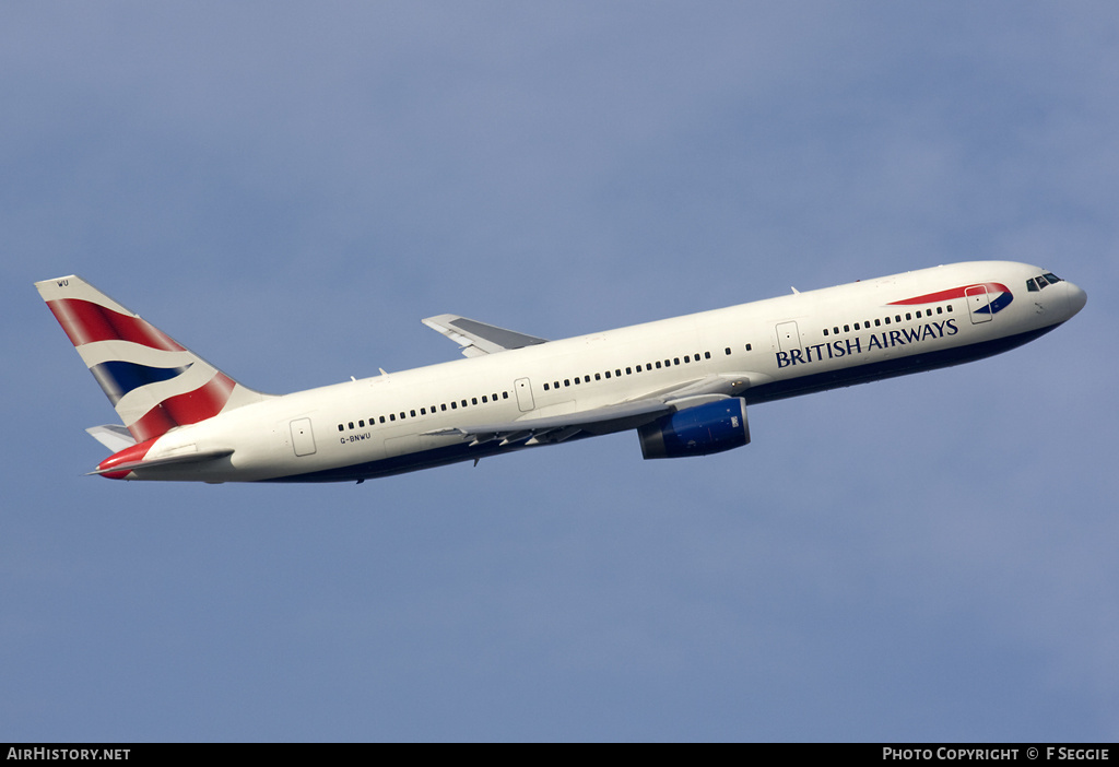 Aircraft Photo of G-BNWU | Boeing 767-336/ER | British Airways | AirHistory.net #61410