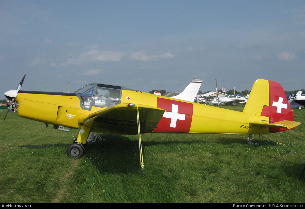 Aircraft Photo of N94245 | Bücker Sk25 (Bü-181B-1) | Switzerland - Air Force | AirHistory.net #61414