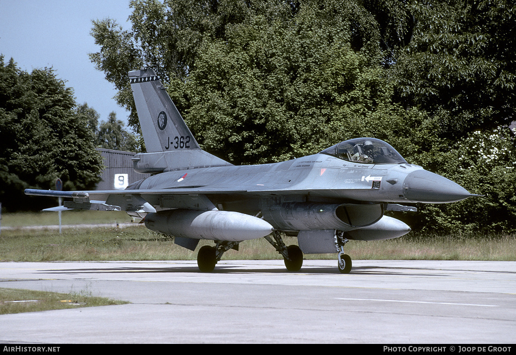 Aircraft Photo of J-362 | General Dynamics F-16AM Fighting Falcon | Netherlands - Air Force | AirHistory.net #61436