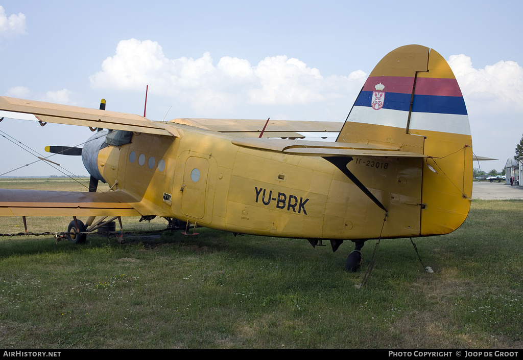 Aircraft Photo of YU-BRK | Antonov An-2R | AirHistory.net #61452