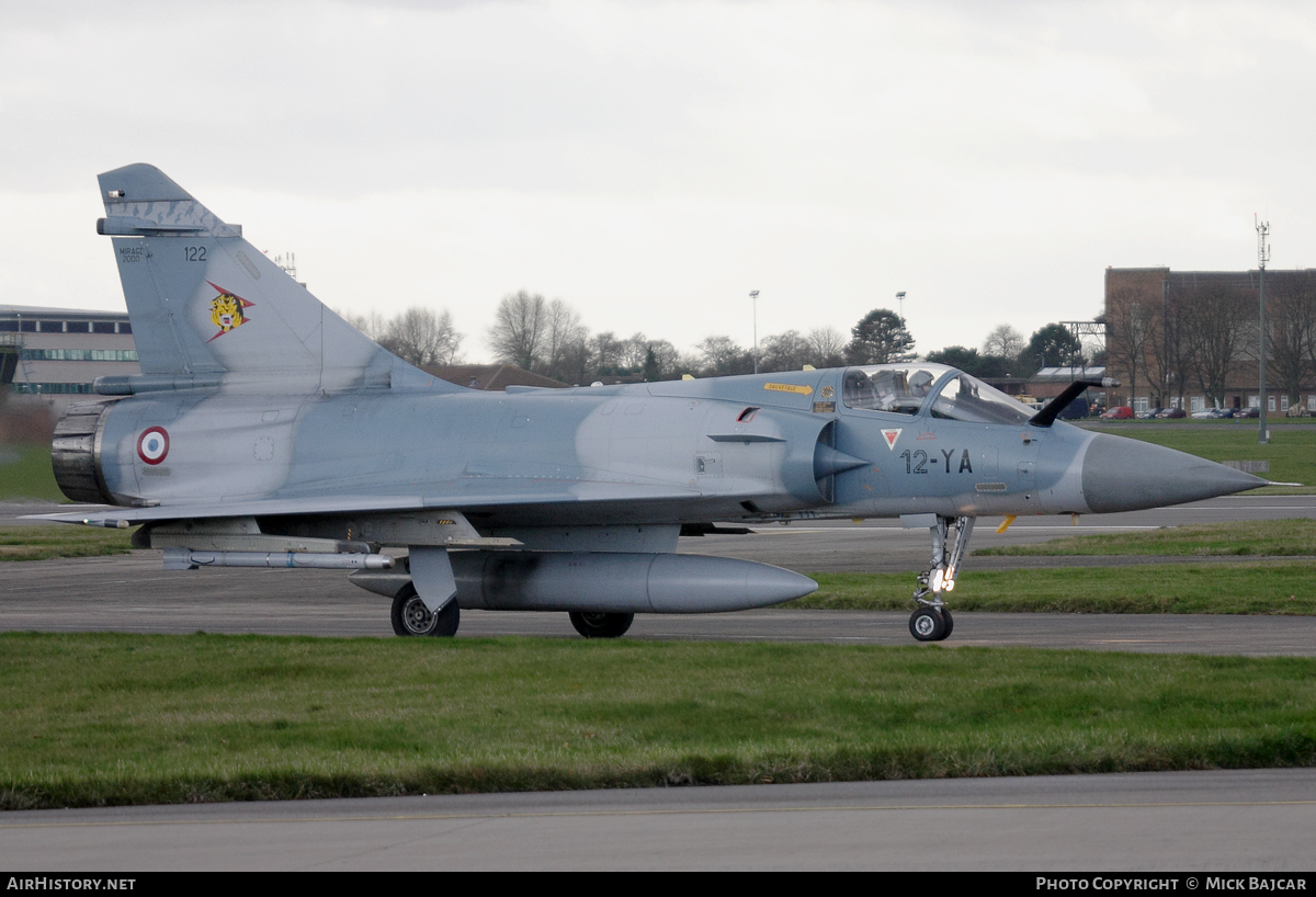 Aircraft Photo of 122 | Dassault Mirage 2000C | France - Air Force | AirHistory.net #61457