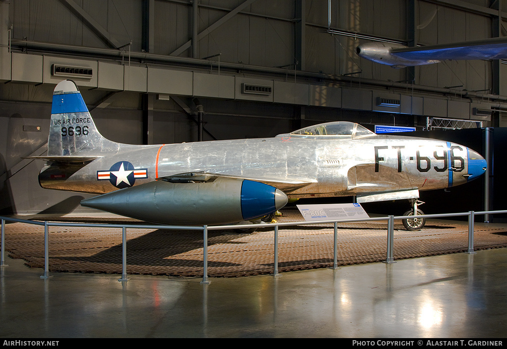 Aircraft Photo of 49-696 / 9696 | Lockheed F-80C Shooting Star | USA - Air Force | AirHistory.net #61459