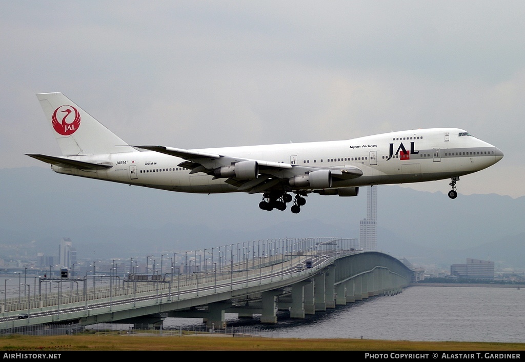 Aircraft Photo of JA8141 | Boeing 747-246B | Japan Airlines - JAL | AirHistory.net #61461