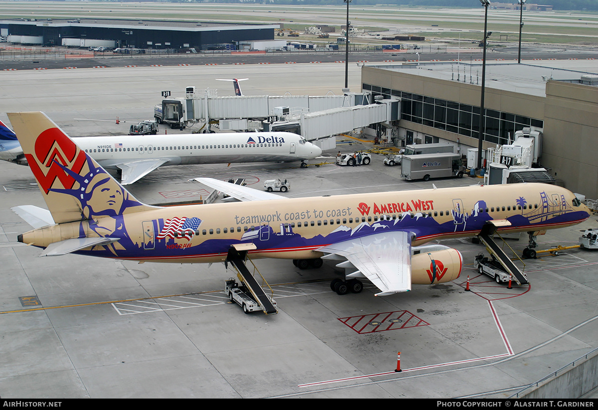 Aircraft Photo of N902AW | Boeing 757-2S7 | America West Airlines | AirHistory.net #61464