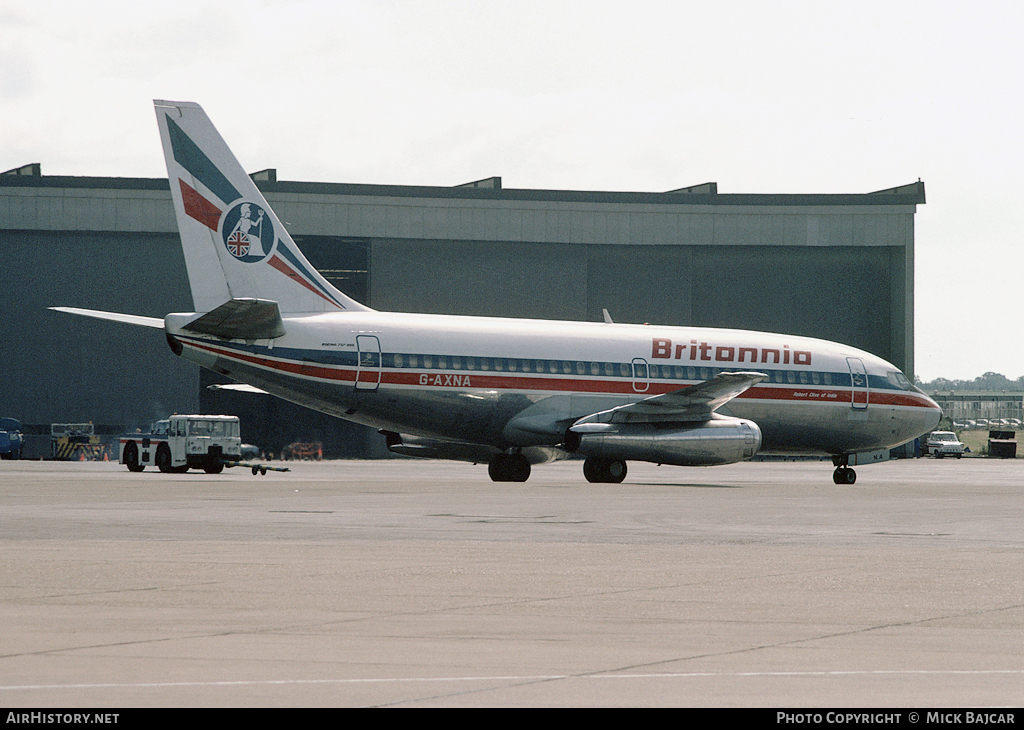 Aircraft Photo of G-AXNA | Boeing 737-204C | Britannia Airways | AirHistory.net #61479