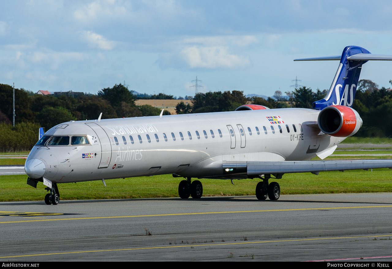 Aircraft Photo of OY-KFE | Bombardier CRJ-900ER NG (CL-600-2D24) | Scandinavian Airlines - SAS | AirHistory.net #61485