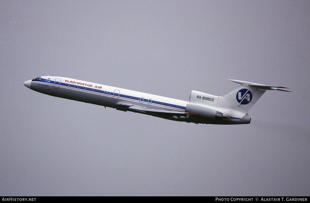 Aircraft Photo of RA-85803 | Tupolev Tu-154M | Vladivostok Air | AirHistory.net #61488