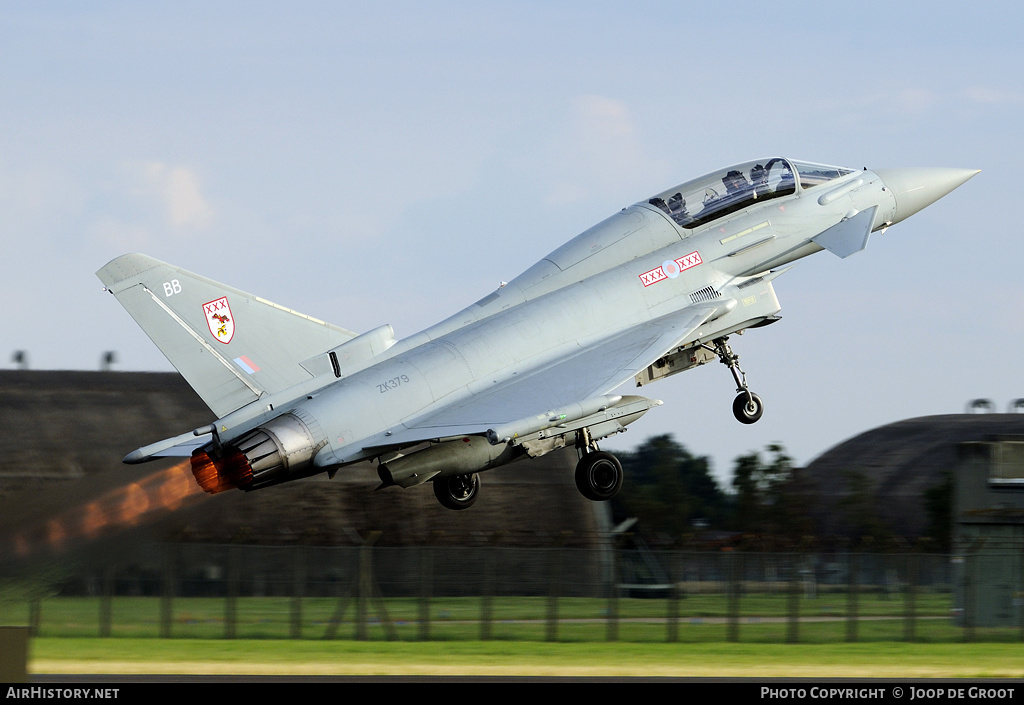 Aircraft Photo of ZK379 | Eurofighter EF-2000 Typhoon T3 | UK - Air Force | AirHistory.net #61489