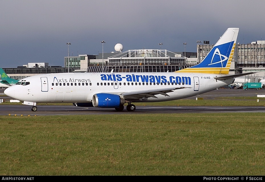 Aircraft Photo of F-GIXG | Boeing 737-382(QC) | Axis Airways | AirHistory.net #61496