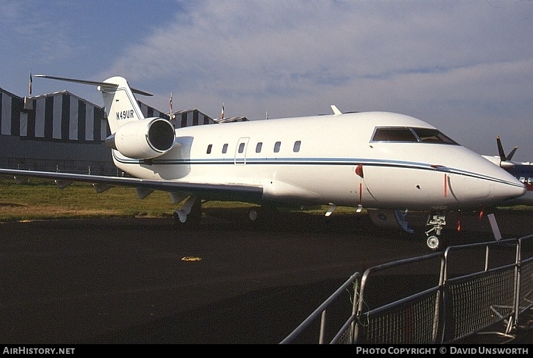 Aircraft Photo of N49UR | Canadair Challenger 601-3A (CL-600-2B16) | AirHistory.net #61510