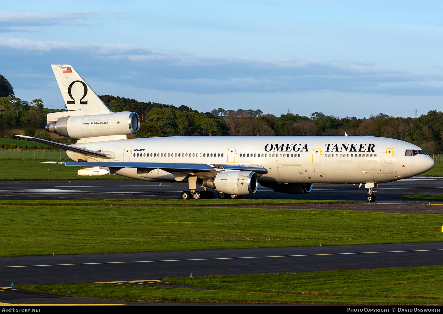 Aircraft Photo of N974VV | McDonnell Douglas DC-10-40I | Omega Aerial Refueling Services | AirHistory.net #61519