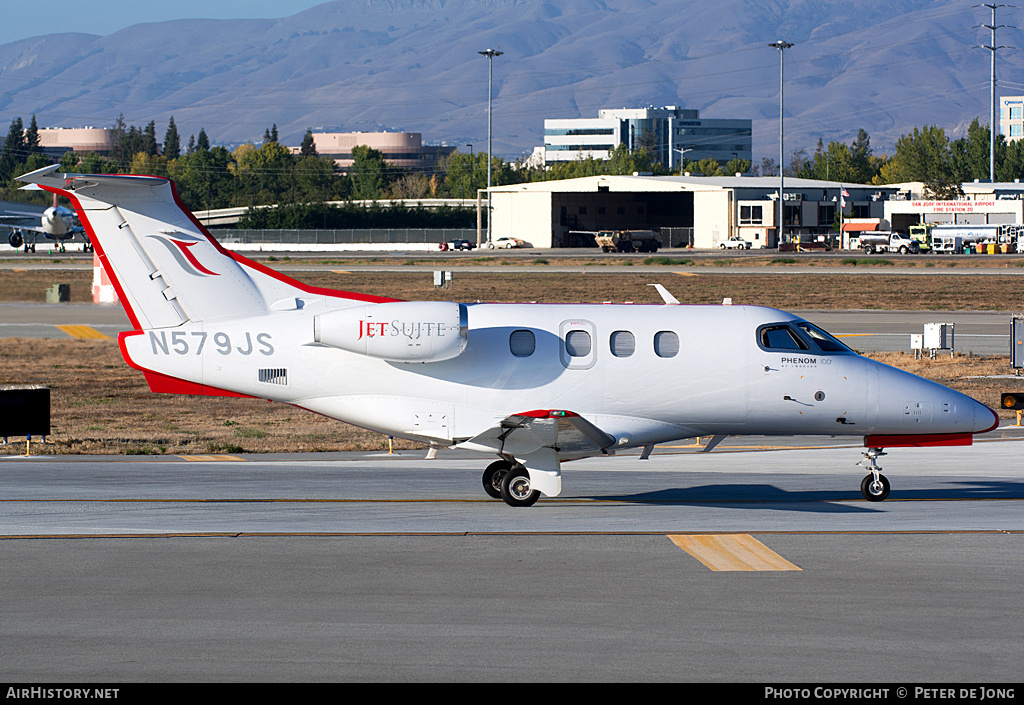 Aircraft Photo of N579JS | Embraer EMB-500 Phenom 100 | JetSuite | AirHistory.net #61521