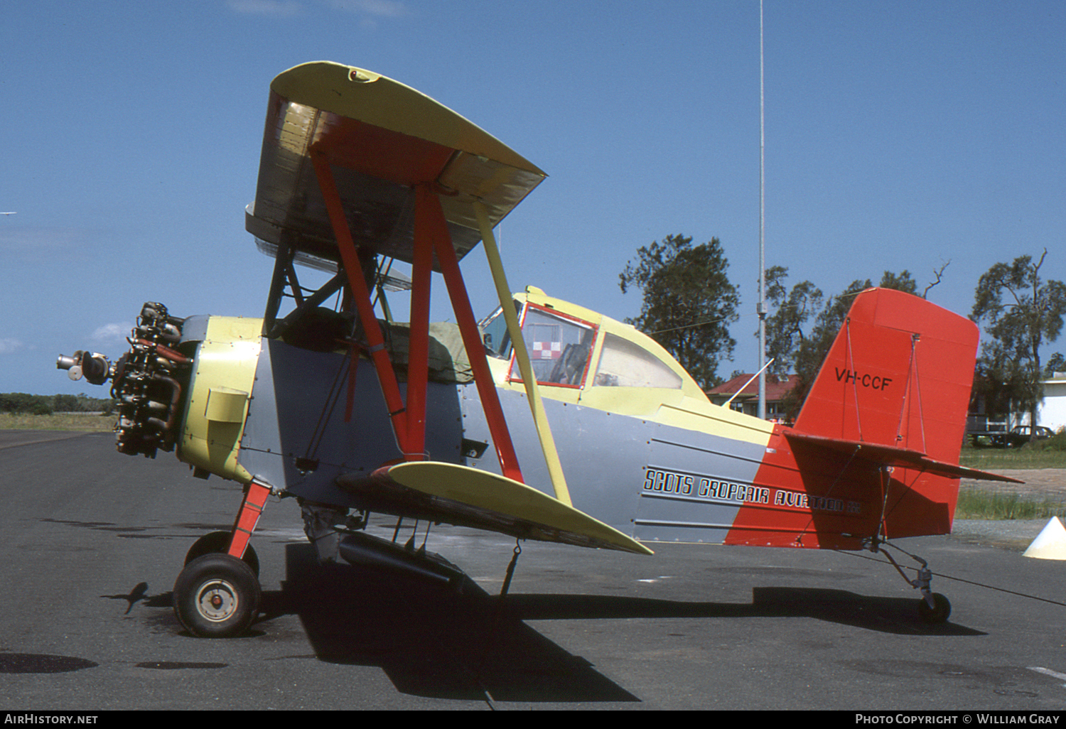 Aircraft Photo of VH-CCF | Grumman G-164A Ag-Cat | Scots Cropcair Aviation | AirHistory.net #61524