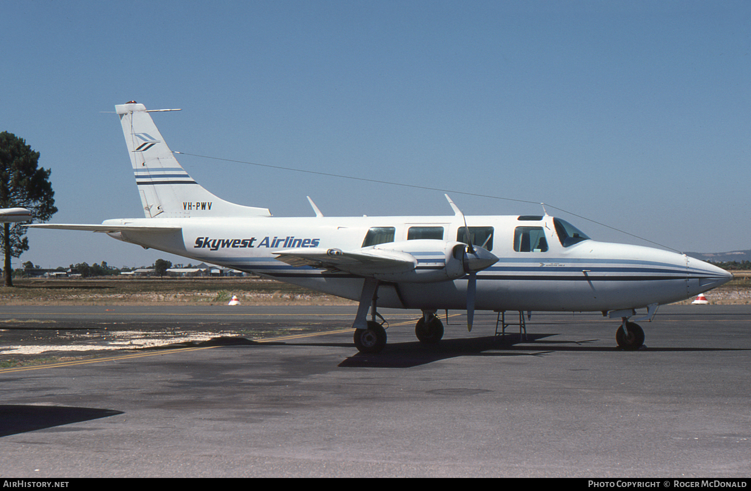 Aircraft Photo of VH-PWV | Ted Smith Aerostar 600A | Skywest Airlines | AirHistory.net #61525