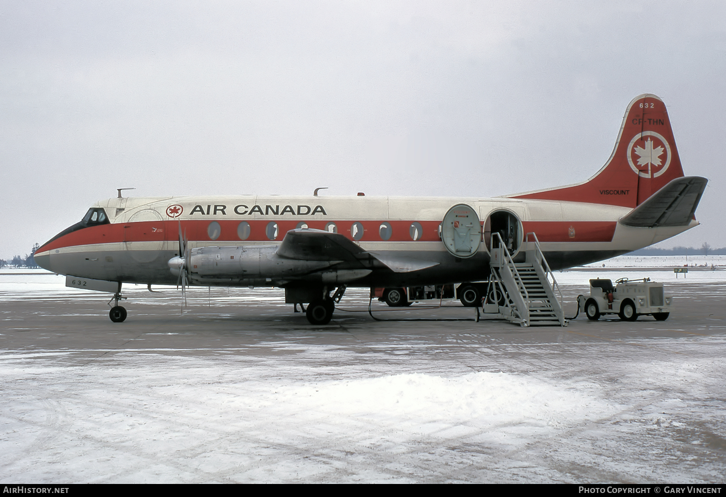 Aircraft Photo of CF-THN | Vickers 757 Viscount | Air Canada | AirHistory.net #61533