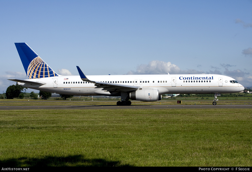 Aircraft Photo of N14121 | Boeing 757-224 | Continental Airlines | AirHistory.net #61544