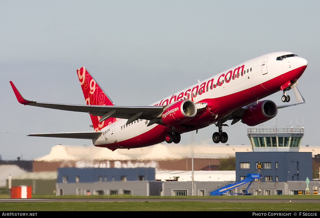 Aircraft Photo of G-DLCH | Boeing 737-8Q8 | Flyglobespan | AirHistory.net #61546