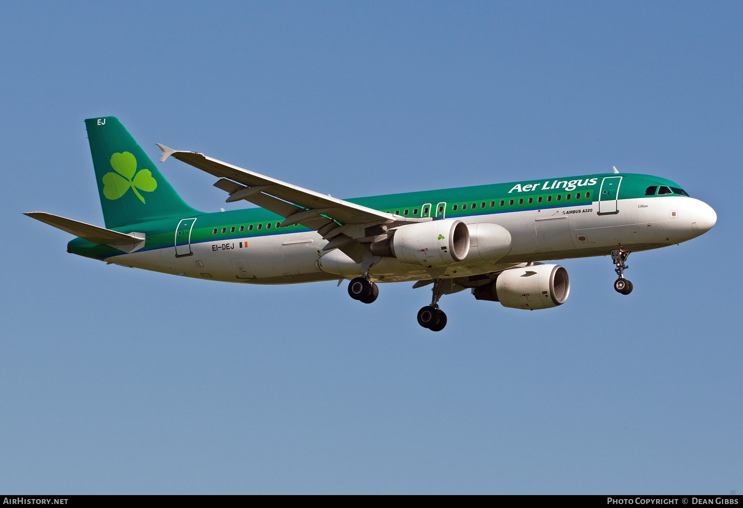 Aircraft Photo of EI-DEJ | Airbus A320-214 | Aer Lingus | AirHistory.net #61551