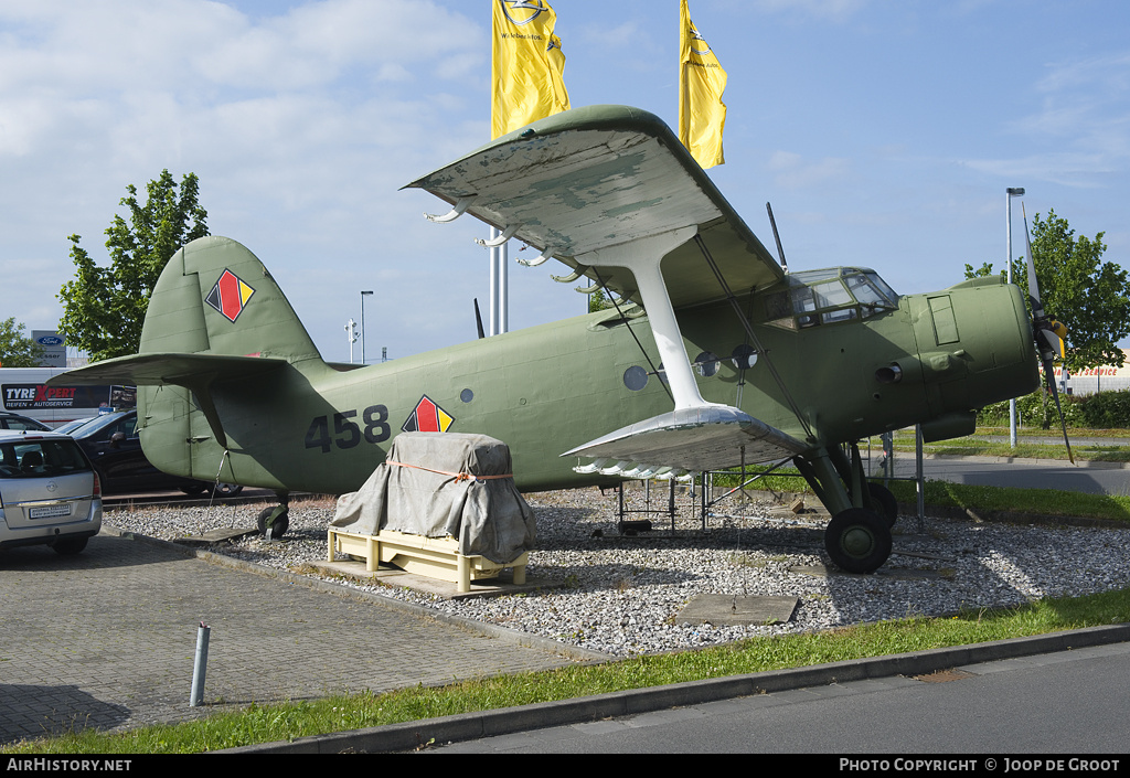 Aircraft Photo of 458 | Antonov An-2 | East Germany - Air Force | AirHistory.net #61553