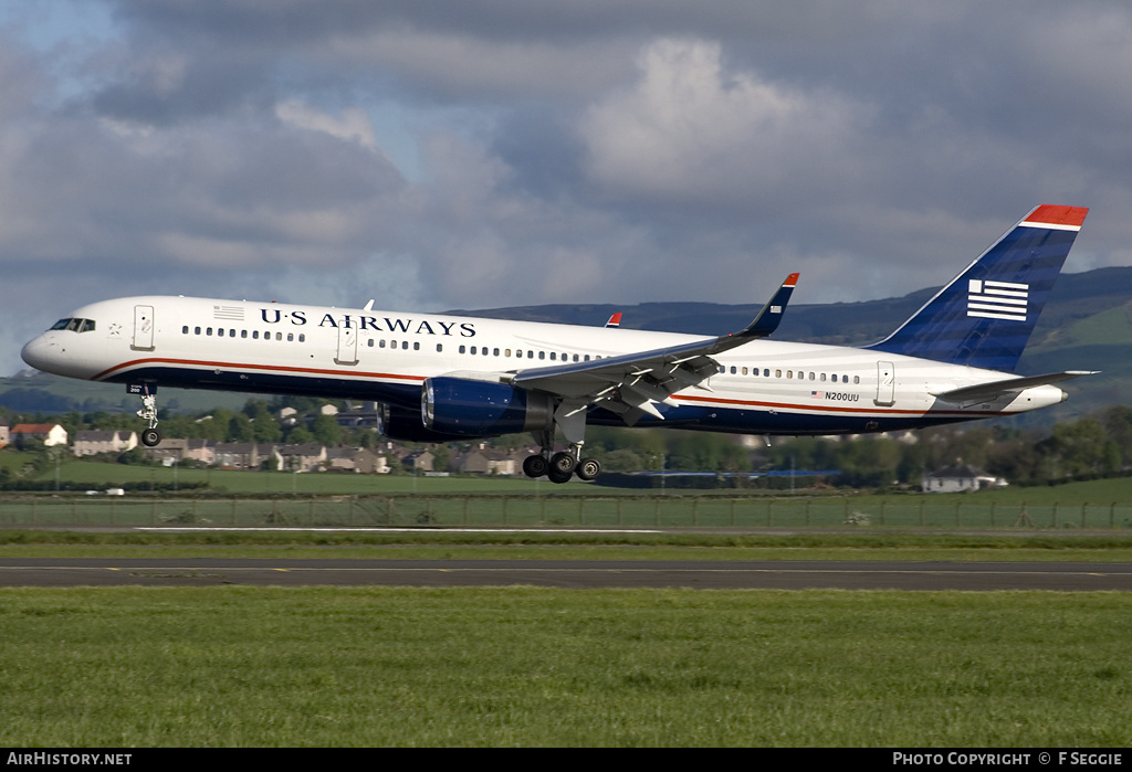 Aircraft Photo of N200UU | Boeing 757-2B7 | US Airways | AirHistory.net #61570