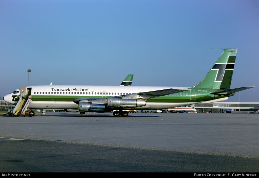 Aircraft Photo of PH-TVA | Boeing 707-123(B) | Transavia Holland | AirHistory.net #61582